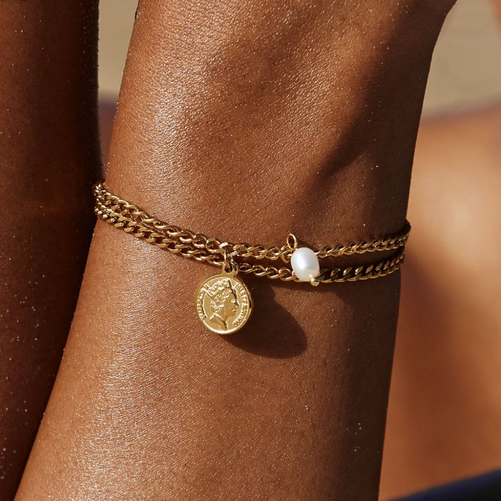 Atolea Senora Bracelet With Pearl Accent